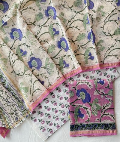 Chanderi Suit with Chanderi Dupatta