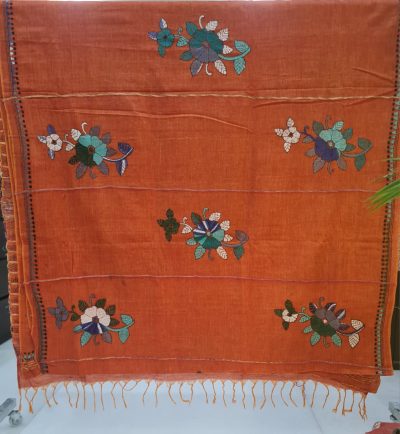 Cotton Khesh Kantha Saree