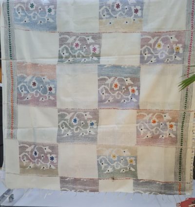 Cotton Khesh Kantha Saree