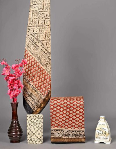 Maheshwari Silk Suit