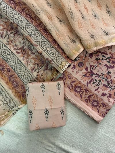 Cotton Suit with Kota Doriya Dupatta