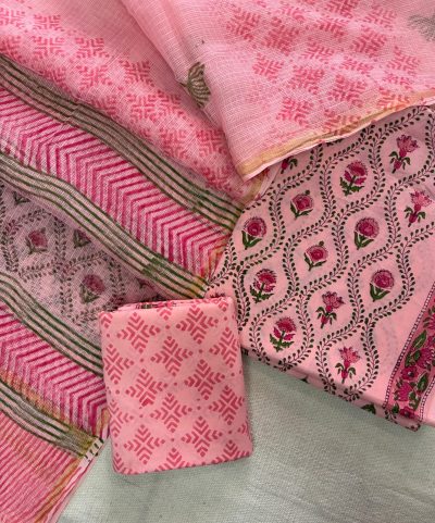 Cotton Suit with Kota Doriya Dupatta