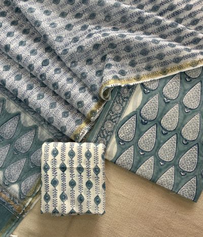 Cotton Suit with Kota Doriya Dupatta