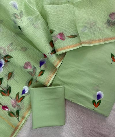 Cotton Suit with Kota Doriya Dupatta