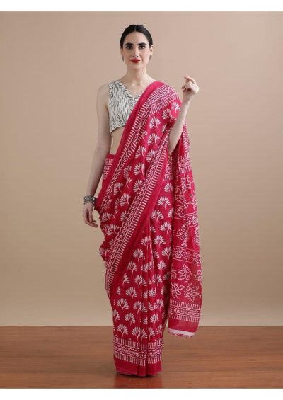 Pure Mul cotton Saree
