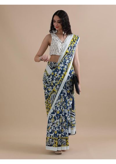 Pure Mul cotton Saree