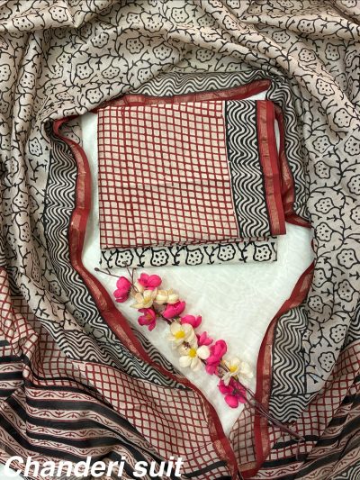 Chanderi Suit