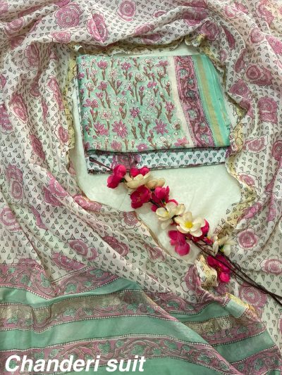 Chanderi Suit
