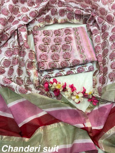 Chanderi Suit