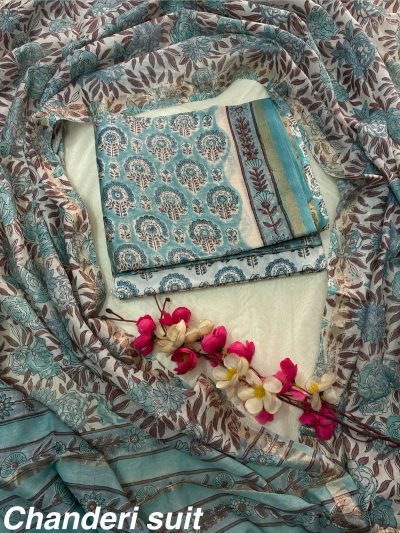 Chanderi Suit