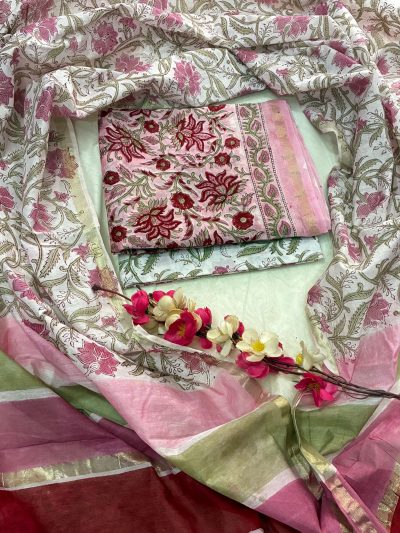 Chanderi Suit