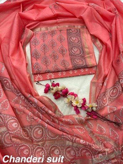 Chanderi Suit