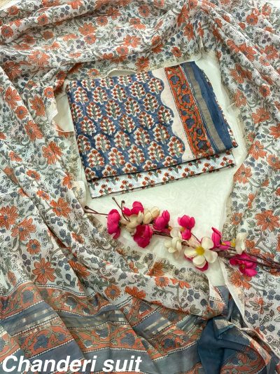 Chanderi Suit