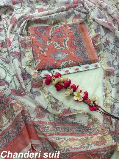 Chanderi Suit