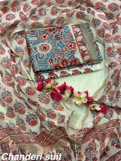 Chanderi Suit