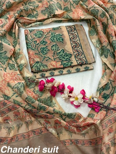 Chanderi Suit