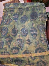 Pure Chiffon Hand Block Sarees