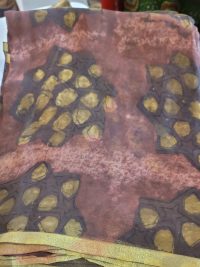 Pure Chiffon Hand Block Sarees